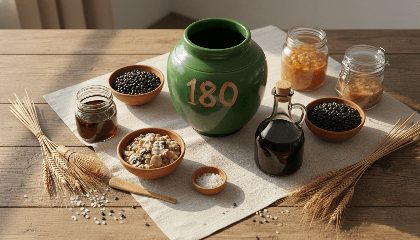 純釀醬油的 180 天靜置時光